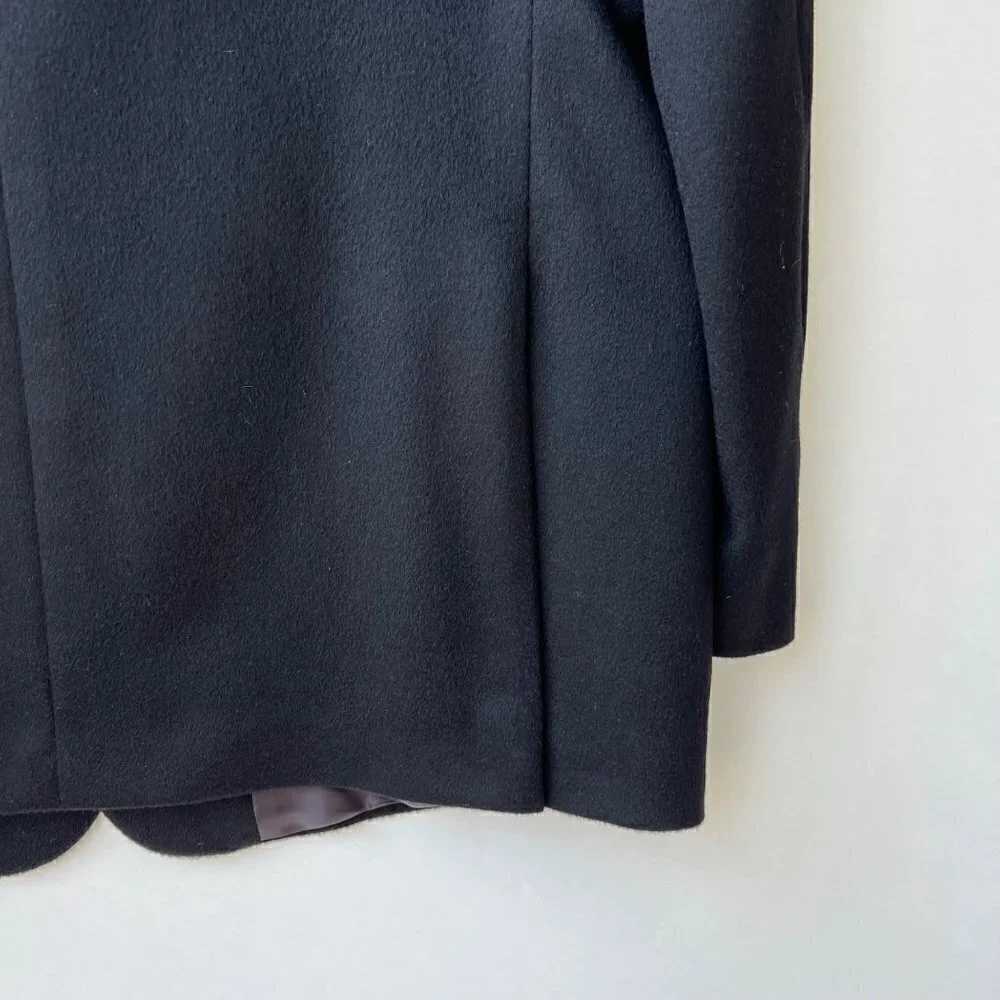 Brooks Brothers Tollegno 1900 Cashmere Madison Fit sportcoat, Black, Size 46R